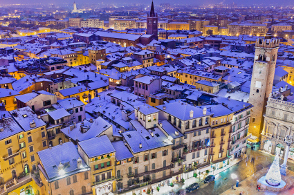 Verona Italy at Christmas
